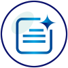 6F Content Generation icon graphic