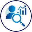 6F media customer analytics icon